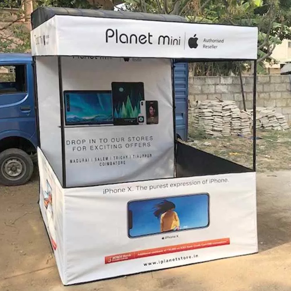 Canopy Tent Kiosk Manufacturers in Chennai, Madurai, Kerala