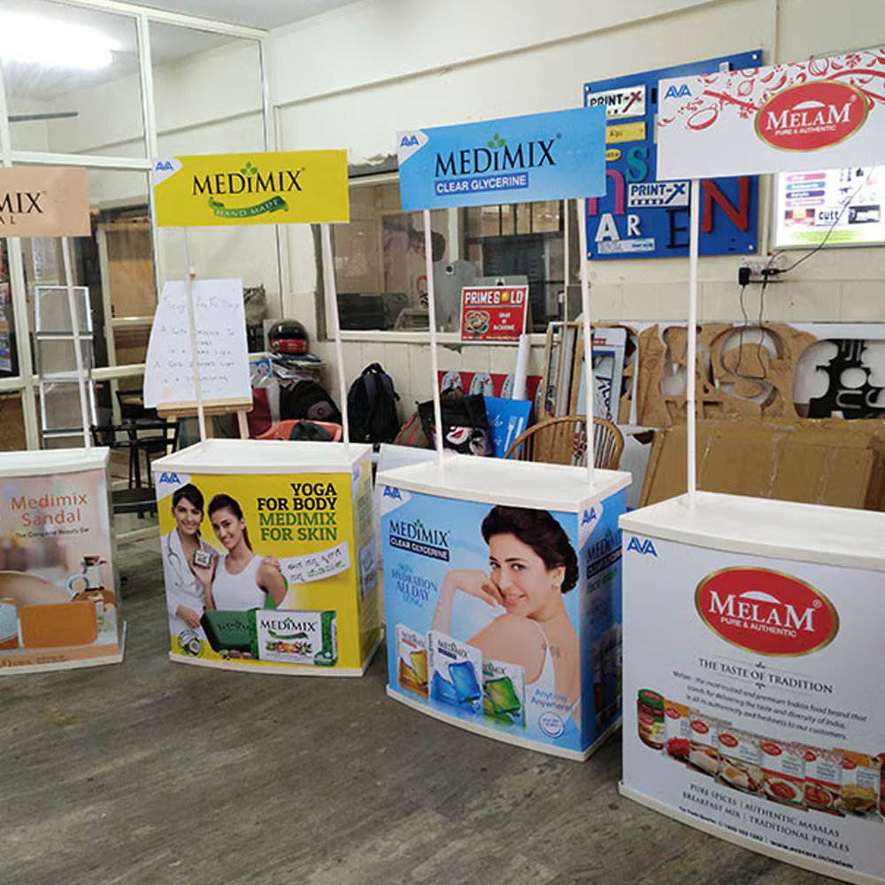 Promo Table Manufacturers in Salem, Vellore, Tirunelveli